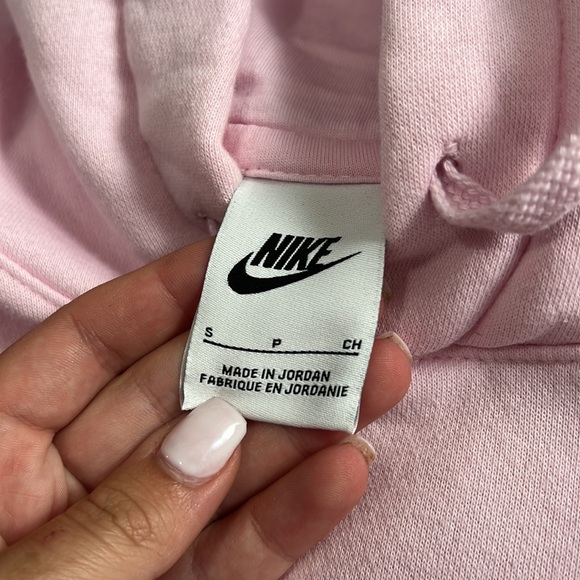Nike Tops Baby Pink Nike Hoodie Poshmark